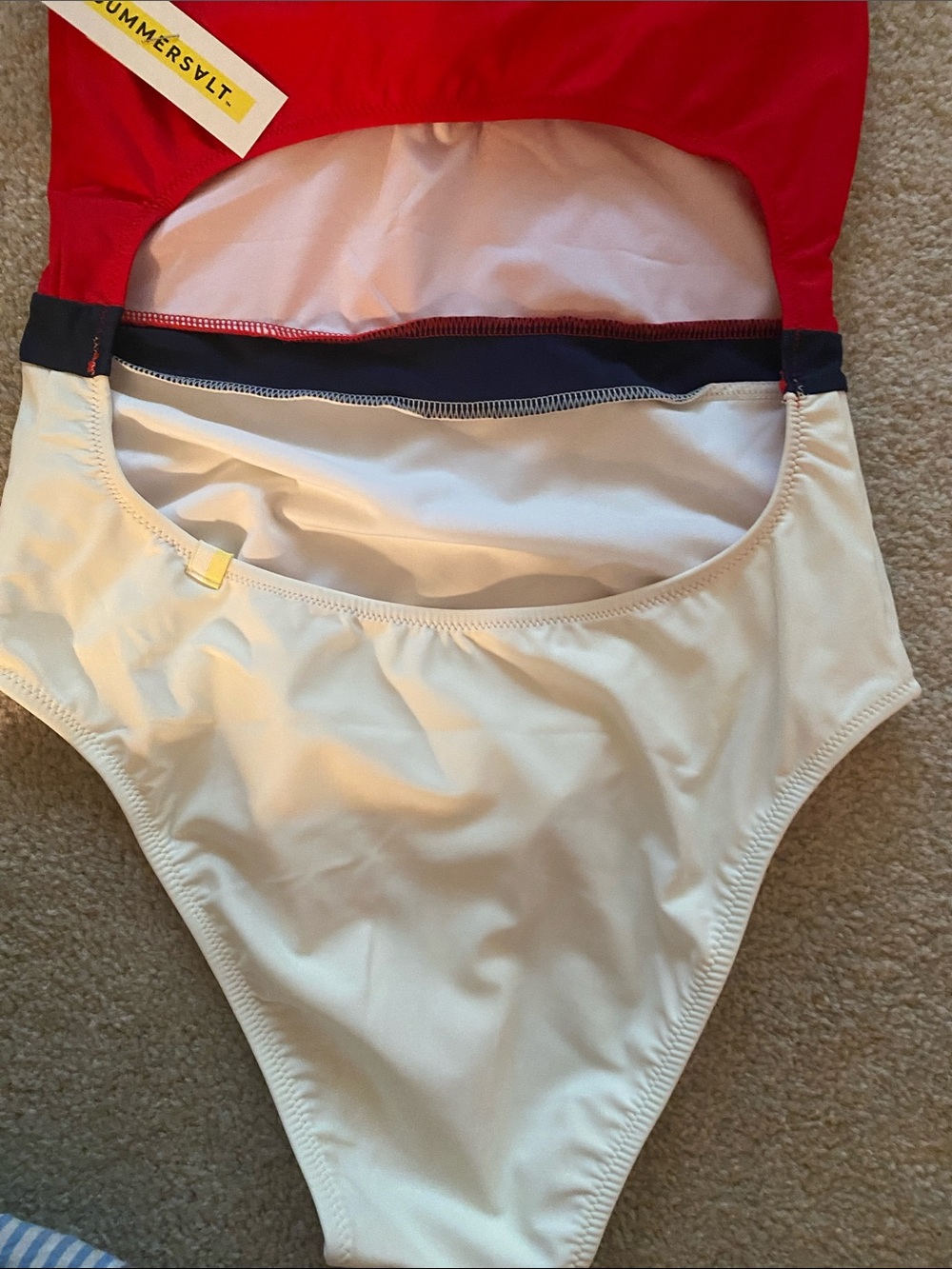 Summersalt BWT red white and blue one piece bathing suit - Picture 6 of 6